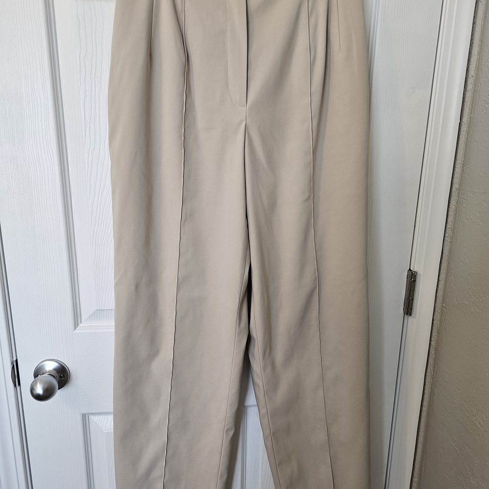 Harve Benard Classic Beige Women's Trousers